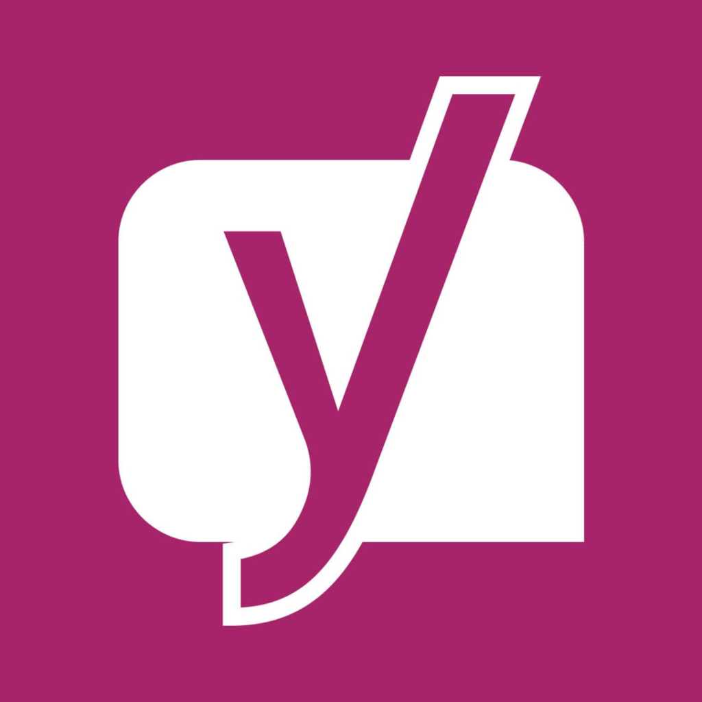 Square Yoast SEO icon logo.